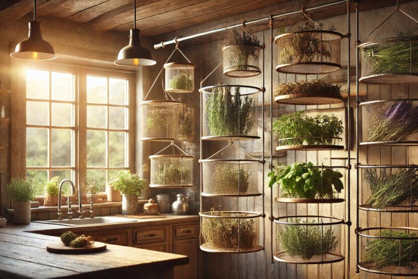 herb drying rack