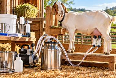 goat milking equipment