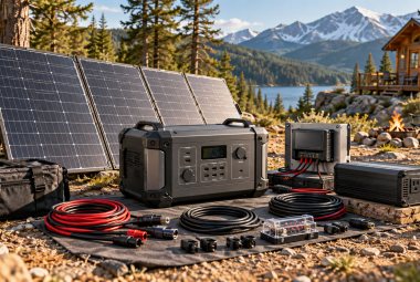 long term solar power kit
