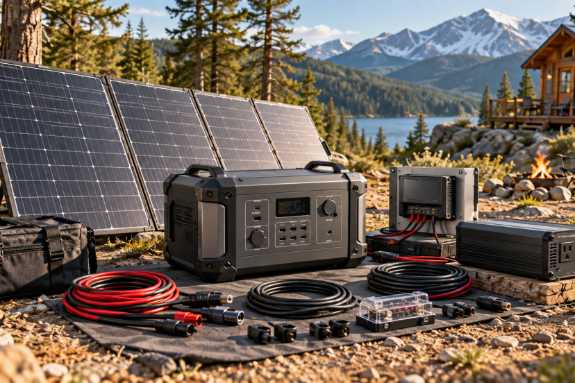 long term solar power kit