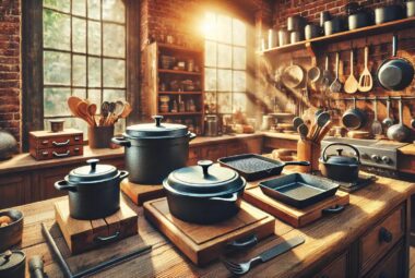 iron cast cookware set