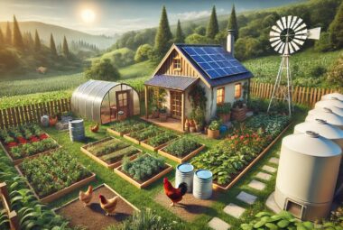 the self-sufficient backyard for the independent homesteader off-grid living