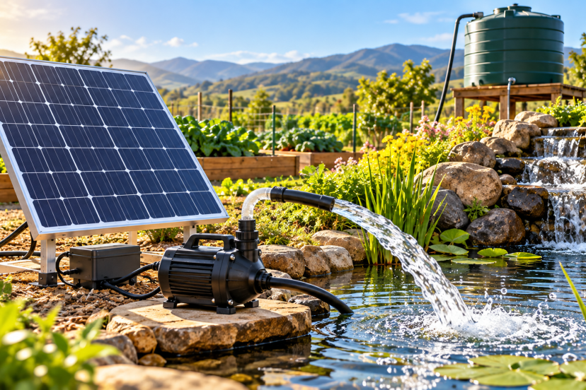 solar powered water pump
