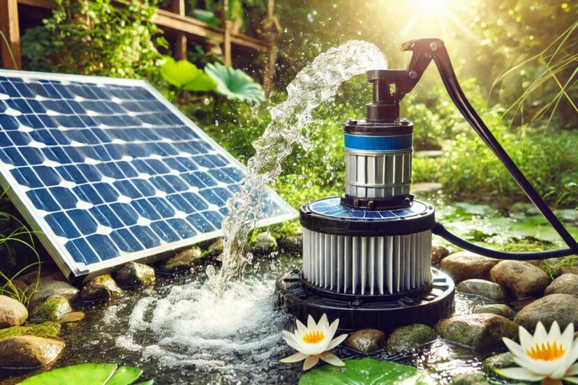 solar powered water pump