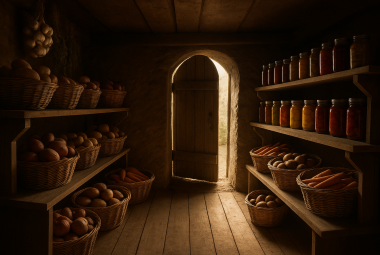 DIY Cold-Storage Root Cellar