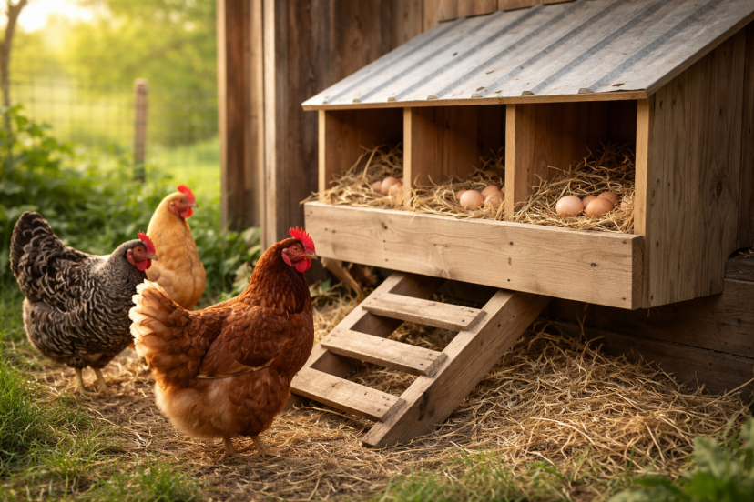 chicken nesting box