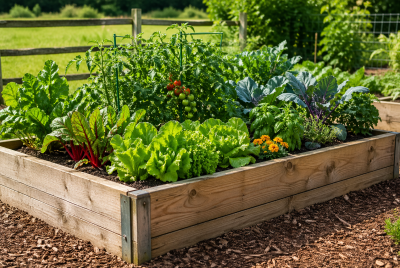 diy raised garden bed