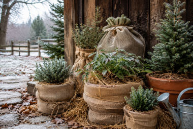 Winterize Potted Plants