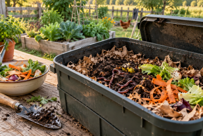 Vermicomposting